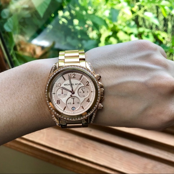 Michael Kors Accessories - Michael Kors Blair Rose Gold Watch (MK5263)